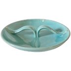 Vintage Pastel Schaal Mintgroen Jaren 50 Porselein Servies thumbnail 1