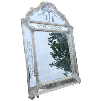 Veneziaanse Murano Glas Spiegel, Romeo En Juliet Gaiardino Dell'amore