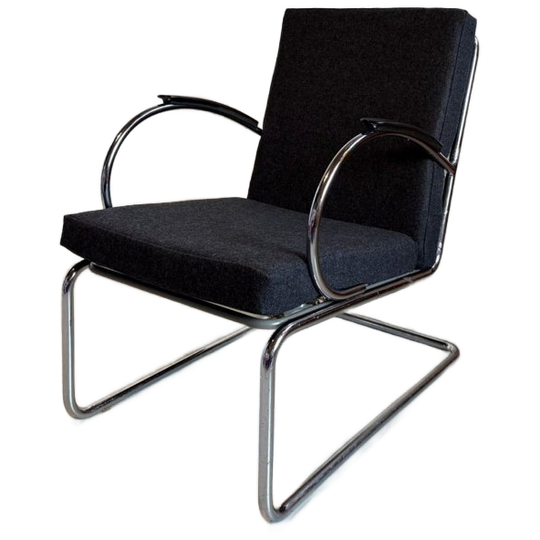 Gispen 409 Buizenframe Fauteuil Gerestaureerd 1