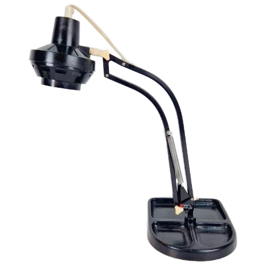Vintage Bureaulamp Ledu Zweden 3842 Architectenlamp '60 1