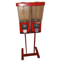 Oud Kauwgomballen Automaat Rood