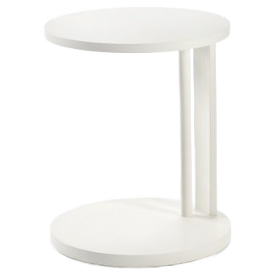 Serax Bijzettafel Laag Beuken Wit Aura 1