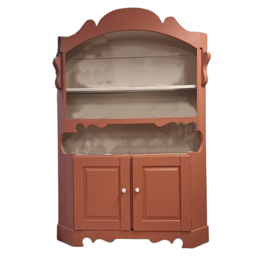 Vintage Retro Buffetkast Zachte Terracotta Kleur 1