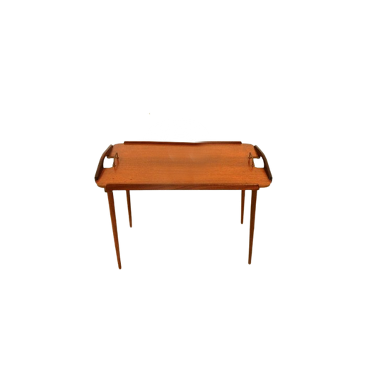 Bijzettafel Dienblad Aase Dreieri Ganddal Norway Teakhout 1