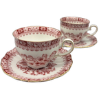Seltmann Weiden Theresia Rood Kop En Schotels 4 Delige Set thumbnail 1