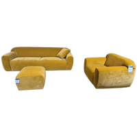 30% Korting - Nieuw - Montel Bold Set - Bank+fauteuil+hocker