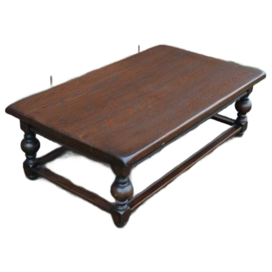 Salontafel Massief Eiken Rechthoekig 1