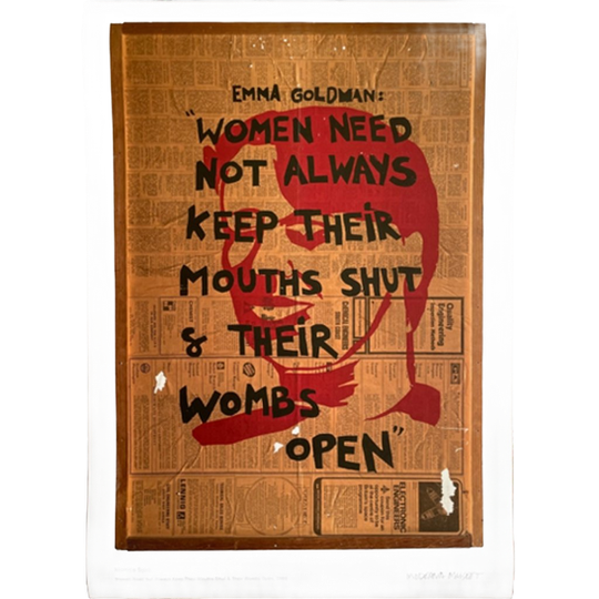 Monica Sjöö, Women Need Not Always Keep Their Mouths Shut 1
