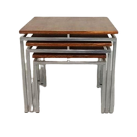 Set Van 3 Vintage Mid Century Mimiset Bijzettafels