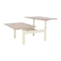 Gispen Tm Bench Werkplek Handslinger, Bladkleur Naar Keuze, 2 X 120 X 80 Cm