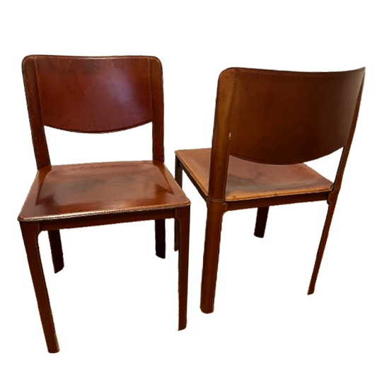 Matteo Grassi Lederen Stoelen 1