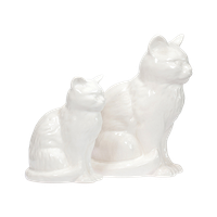 Sylvac Set Witte Katten, Engeland 1970S