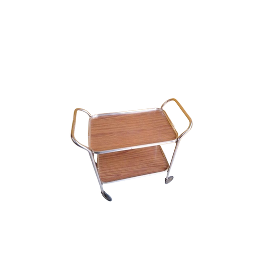 Vintage Barcart, Serveerwagen, Trolley, Dranken Tafeltje 1
