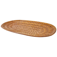 70'S Vintage Teakhouten Schaal Jaren 70
