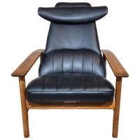 60s Sven Ivar Dysthe - Lounge Fauteuil - Zwart -dokka Møbler