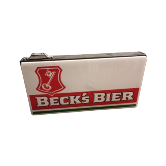 Werkende Beck'S Bier Lichtreclame Ook Op Te Hangen 1