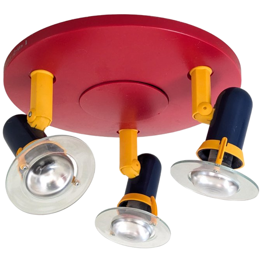 Plafondlamp Jaren 80 – Memphis Stijl -(kd48) 1