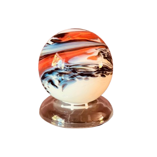 Murano Rode Swirllamp 1