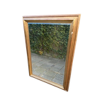Vintage Xxl Spiegel Goud Met Facet Geslepen Glas 93X131Cm thumbnail 1