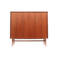 Vintage Deens Design Dressoir Van Teakhout Uit De Jaren ’60