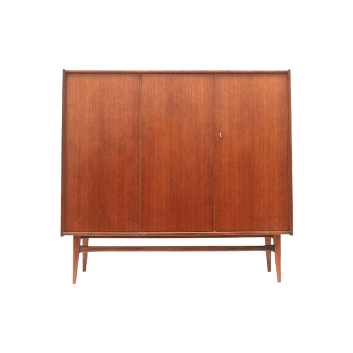 Vintage Deens Design Dressoir Van Teakhout Uit De Jaren ’60