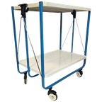 Frz Metallwaren - Louis Lepoix - Trolley - Serveerwagen - West-Germany - 80'S thumbnail 1