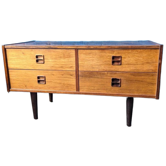 Deense Vintage Ladenkast - Palissander- 1960s 1