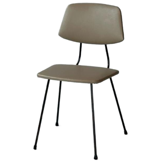 Rudolf Wolf | Vintage Eetkamerstoel Beige 1