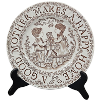 Burleigh Ironstone Bord "a Good Mother"