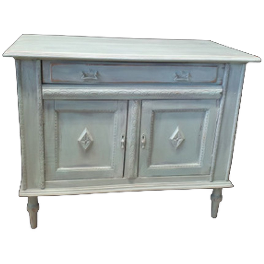 Vintage Brocante Kastje Dressoir Commode Tv Kastje Kast 1