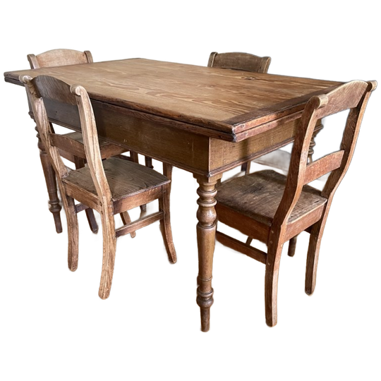 Uittrektafel Uitschuiftafel Eettafel 243 Cm. Frans 1