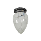 Gispen - Plafonniere - Gemarmerd Glas - 3E Kwart 20E Eeuw thumbnail 1