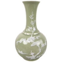 Vintage Chinese Celadon Vaas