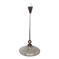 Vintage Duitse Kristallux Design Hanglamp