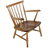 Pastoe Spijlenfauteuil Stoel Vintage