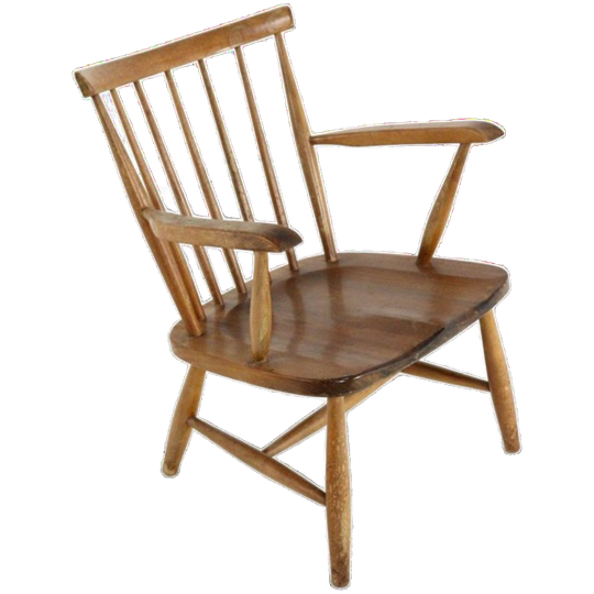 Pastoe Spijlenfauteuil Stoel Vintage 1