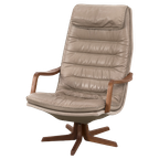 Vintage Berg Furniture Draaifauteuil 69232 thumbnail 1