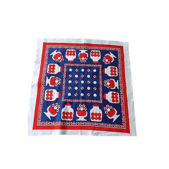 13314 Jaren 70 Vintage Katoenen Tafelkleed 1