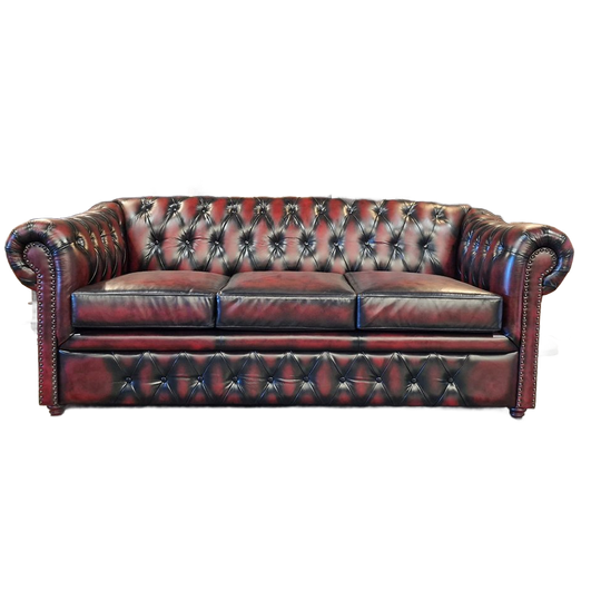 Chesterfield Melbourne 3-zits - Antiek Rood (sa) 1