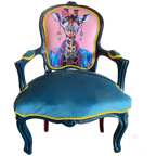 Fun Fashion Animal Barok Kinderfauteuil thumbnail 1