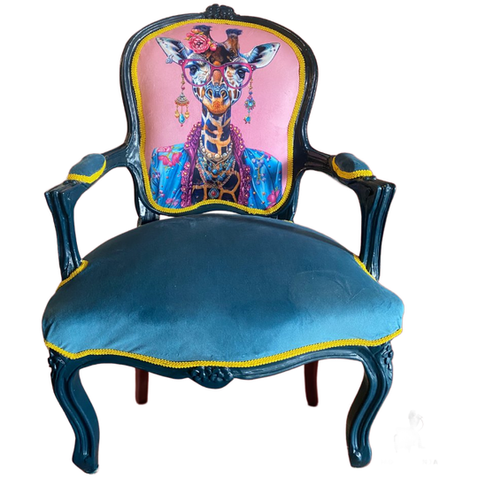 Fun Fashion Animal Barok Kinderfauteuil 1