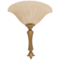 Vintage Albast Natuursteen Wandlamp Messing Marmer Regency