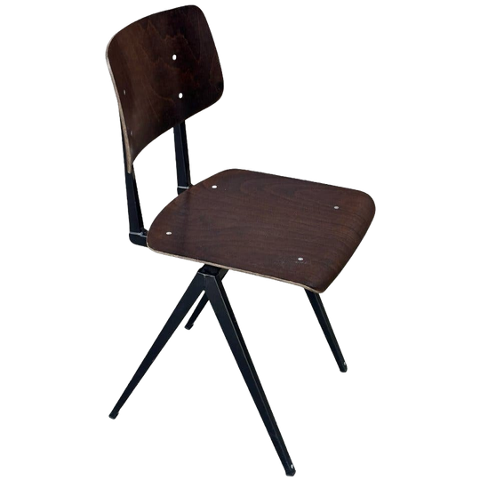 Galvanitas S16 Schoolstoel Eetkamerstoel Design Zwart Frame 1