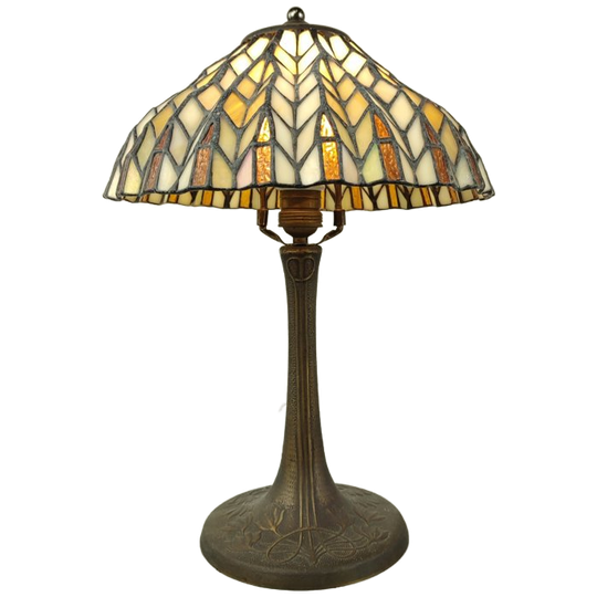 Tiffany Lamp Met Golvende Kap 1