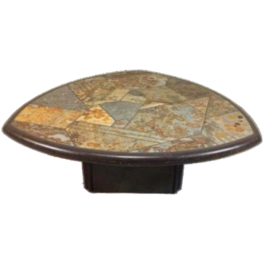 Vintage Fedam Brutalist Design Salontafel 1