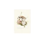 Vintage Print Gewone Weidechampignon thumbnail 1