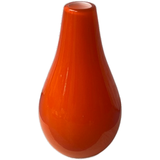 Italian Design - Mid-century Vaasje Empoli Oranje 1