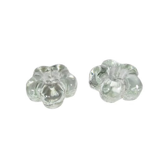 Orrefors - Model Stella - Kandelaars (2) - Glas - 3e Kwart 20e Eeuw 1