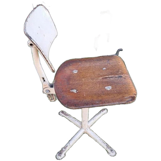 Vintage Schoolstoel, Bureaustoel 1