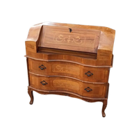 Vintage Klasieke Secrataire Ladekast Kast